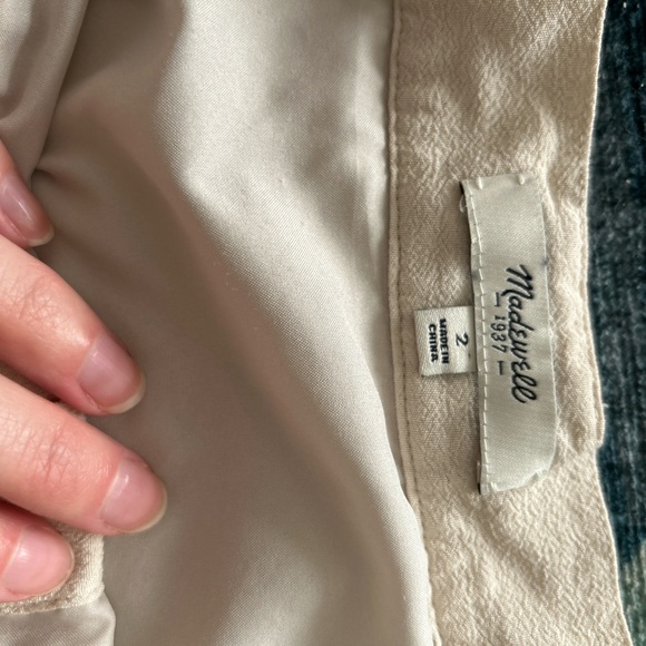 madewell button skirt - Picture 3 of 10